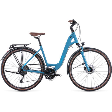 Bicicleta de viaje CUBE TOURING EXC WAVE Azul 2022 0